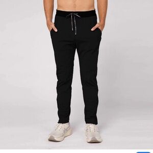 Rue 21 small black jogger style pants w/drawstring and pockets